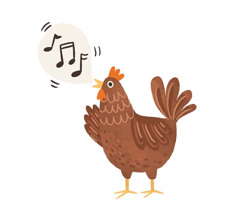 hen clucking sound